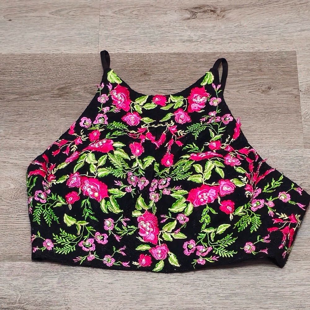 Jovani Dress Cropped Two Piece